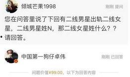 有卓伟最新爆料吗,揭秘娱乐圈惊天秘密！”